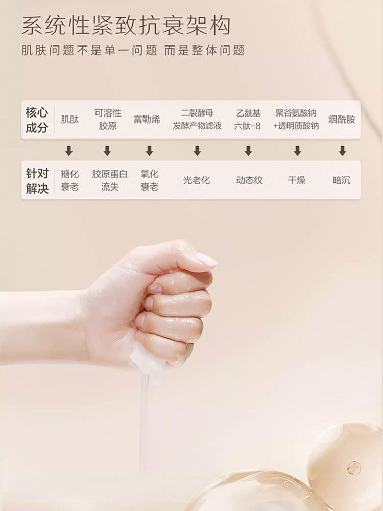 AFU Mummy Firming and Wrinkless Face and Neck Essence Oil Mask Set