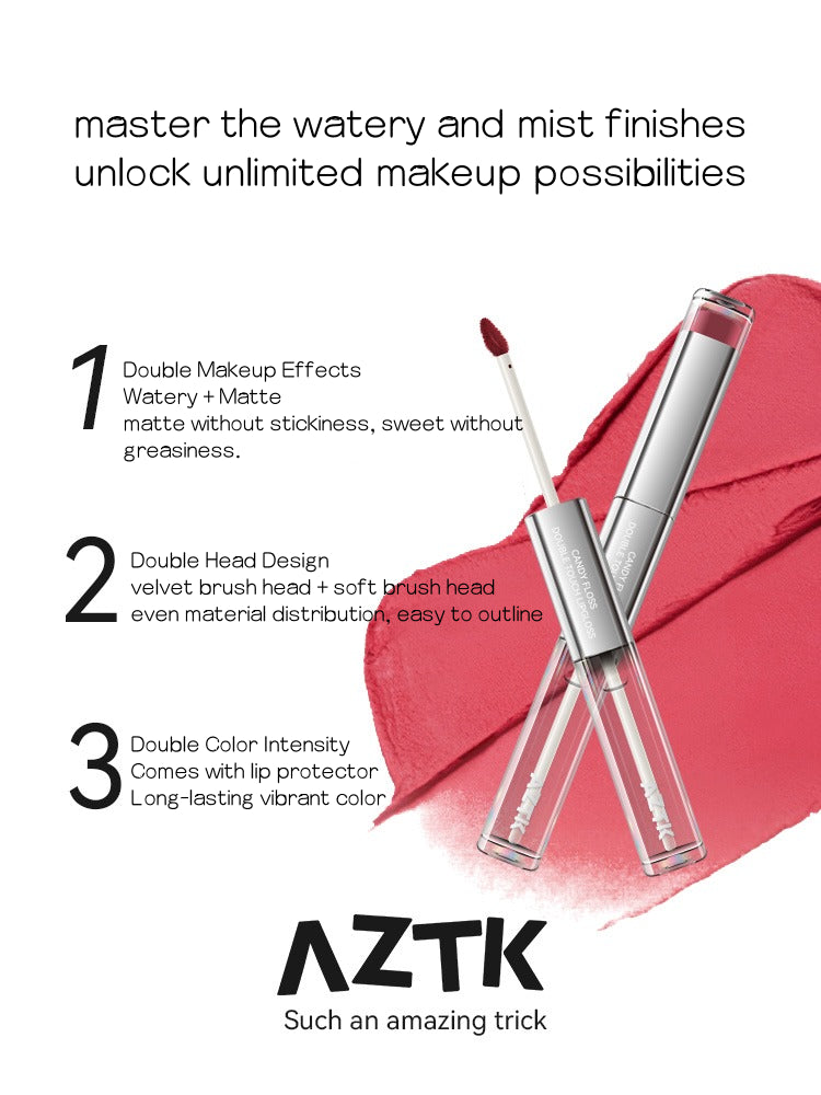 Candy Floss Double Touch Lipgloss 1.7g+1.7ml