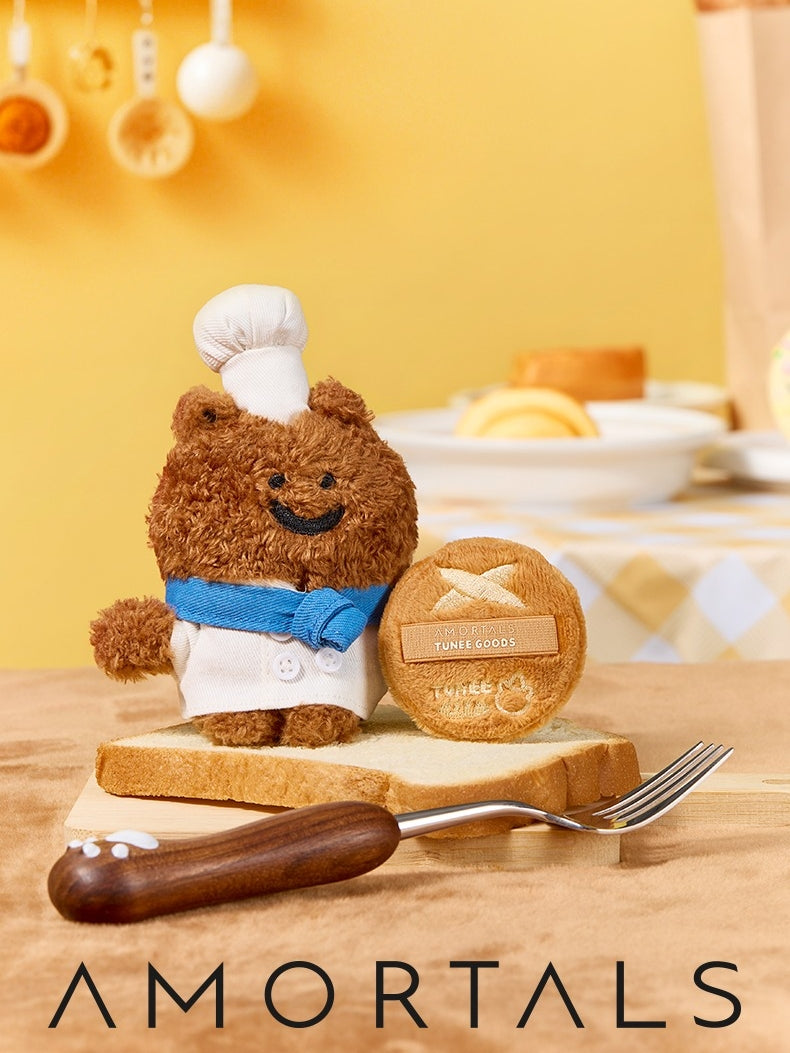 TUNEE GOODS Round Shaped Loose Powder Puffs*2