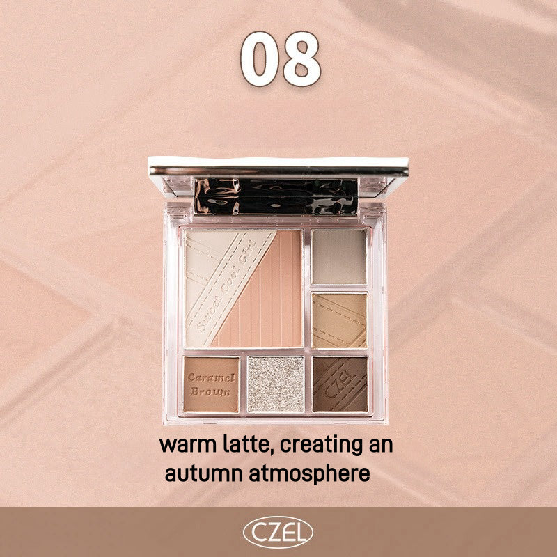 CZEL All in One Eyeshadow Palette Multi-use 6.5g