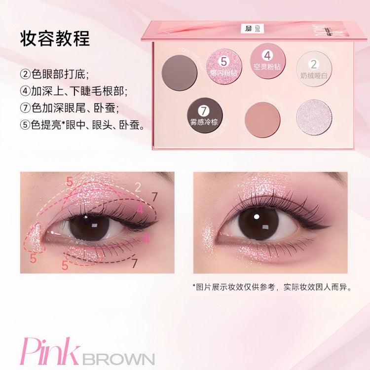 Colorkey Pink Diamond Eyeshadow Palette 8.5g