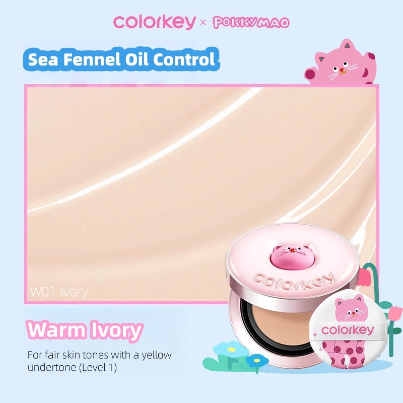 Colorkey - Pokky Mao Soft-Focus Setting Cushion Cream 12g