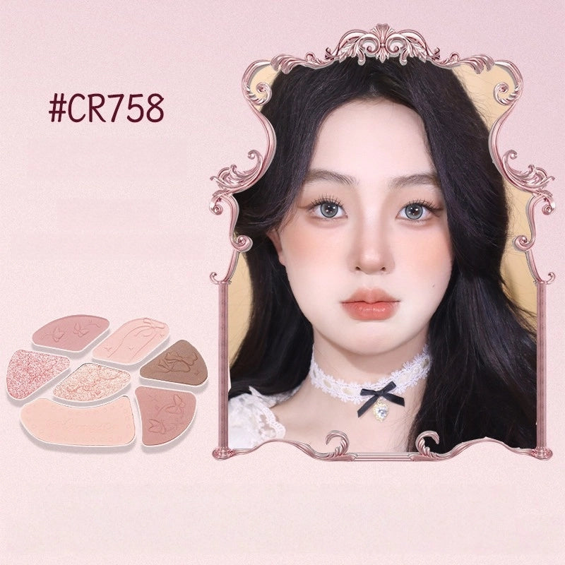 Colorrose - Western Antique 7-Color Eyeshadow Palette 12g