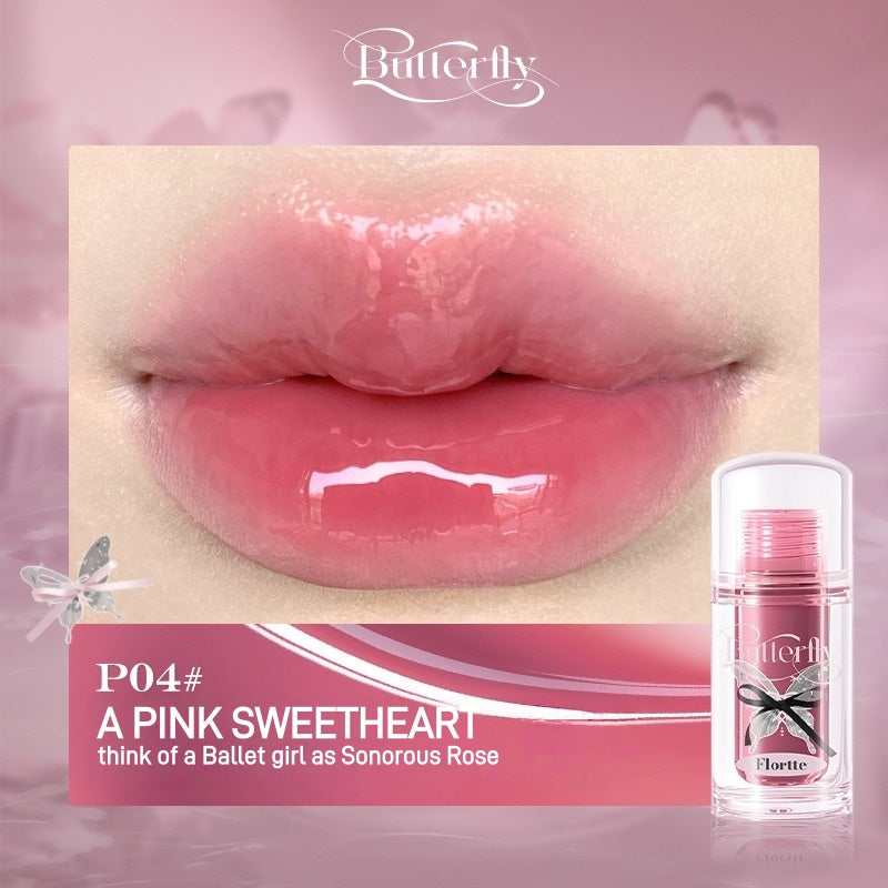 Twin Butterfly Series Lip Serum Twin P 1.9g