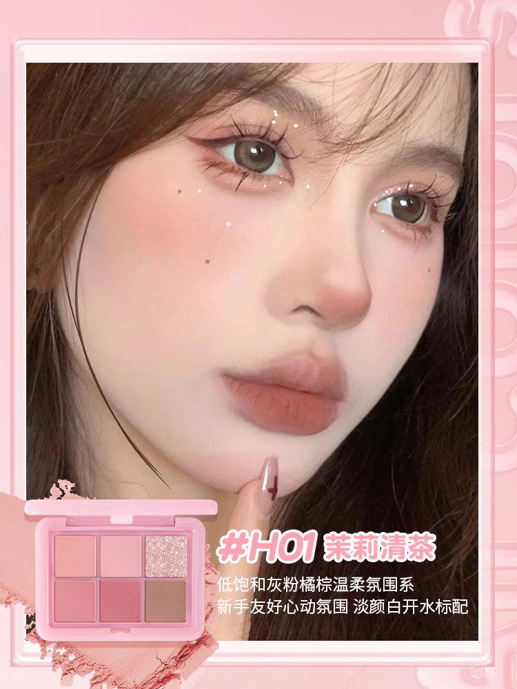 6 Colors Eye Shadow 9g