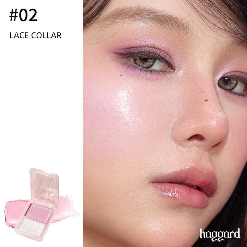 Haggard EMO Monster Water Glow Blush Cream Duo 7g 02