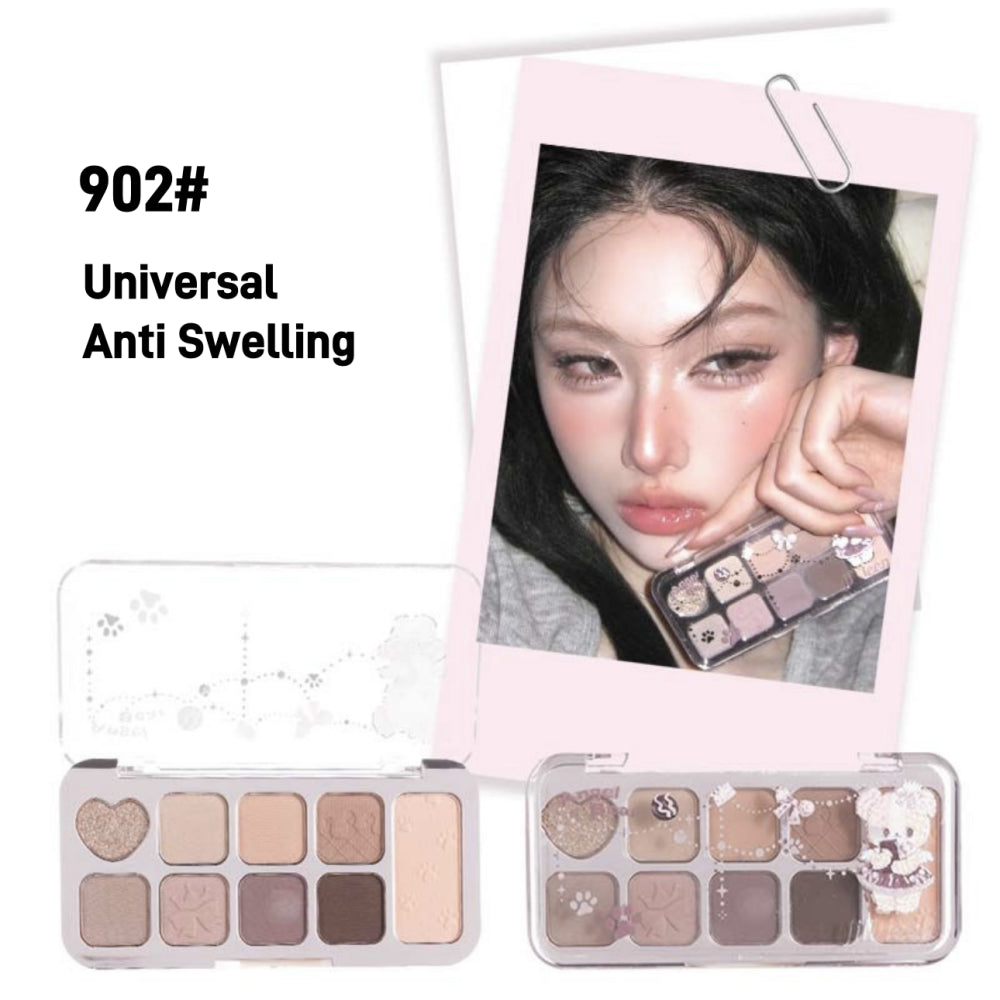 JillLeen - 9 Colors All in One Eye Palette 8g
