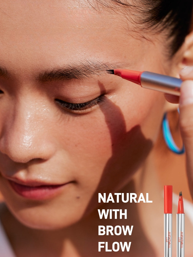 Dual End Liquid Brow Pen 1ml 0.8ml Live Series