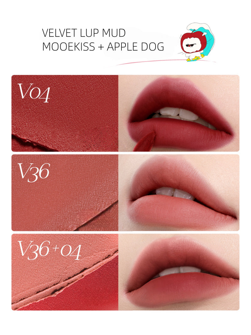 Apple Dog Velvet Lip Mud 3g