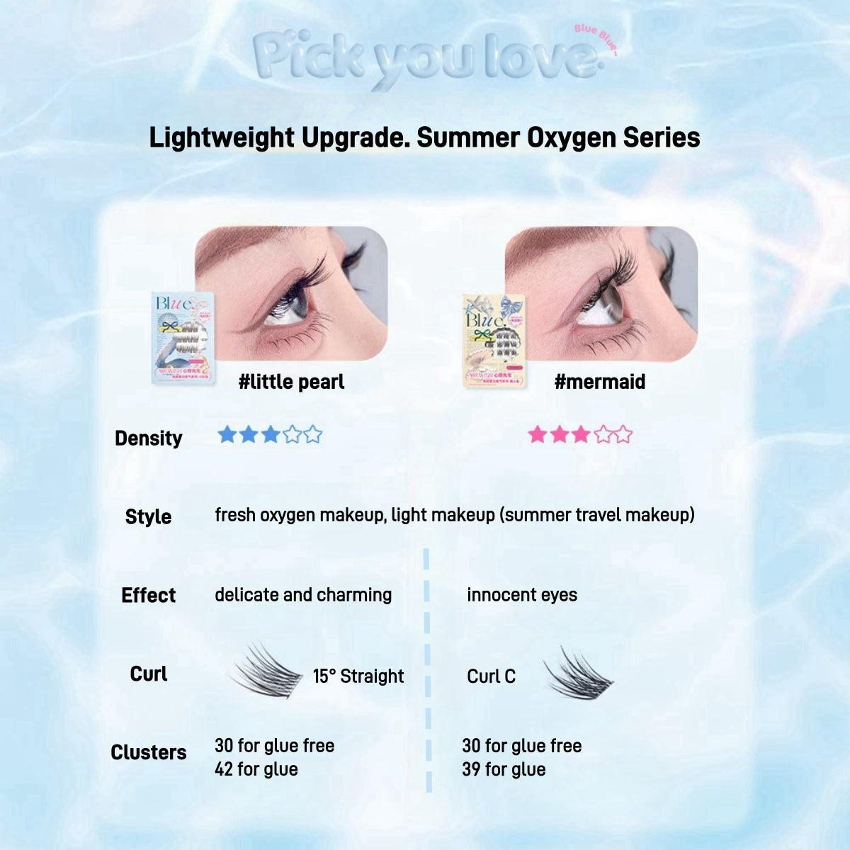 Mr. Wish Summertime Oxygen Series False Eyelashes