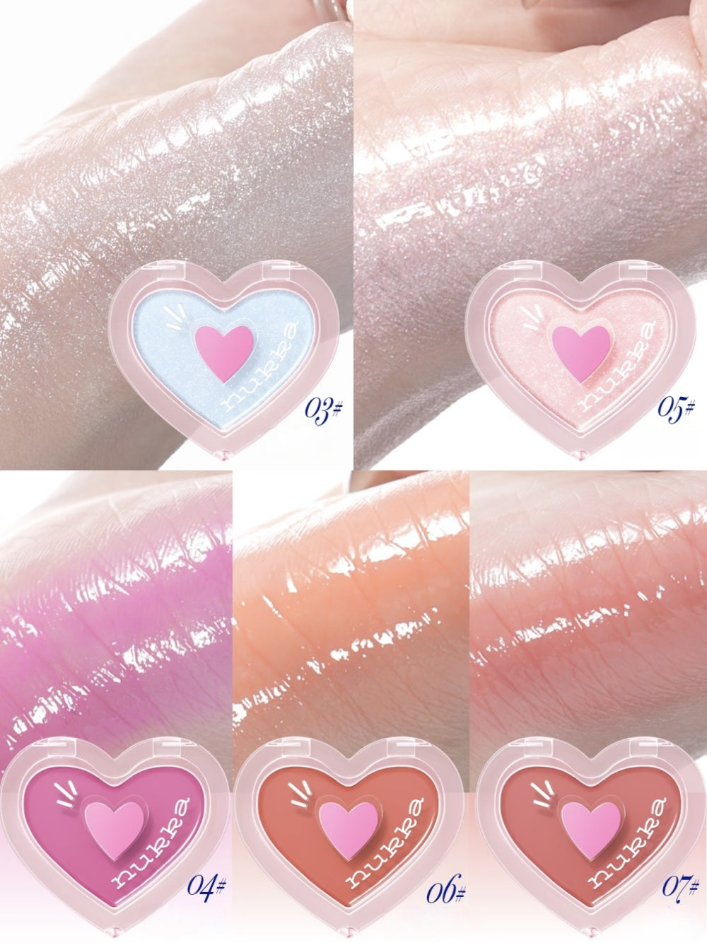 nukka All-in-One Makeup Balm Blush Highlight 2.2g