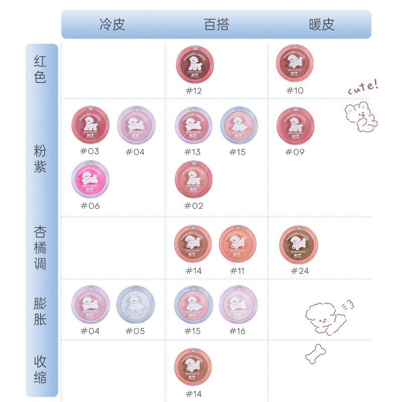 Hug The Puppy Blusher 3.8g