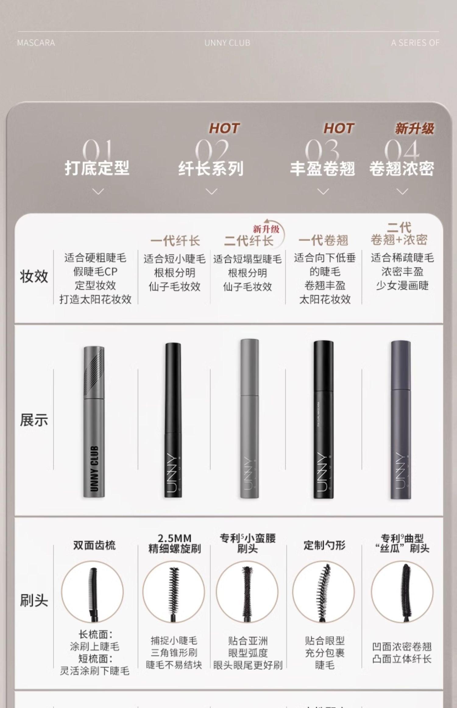 Mascara Volumizing Lengthening Fixing