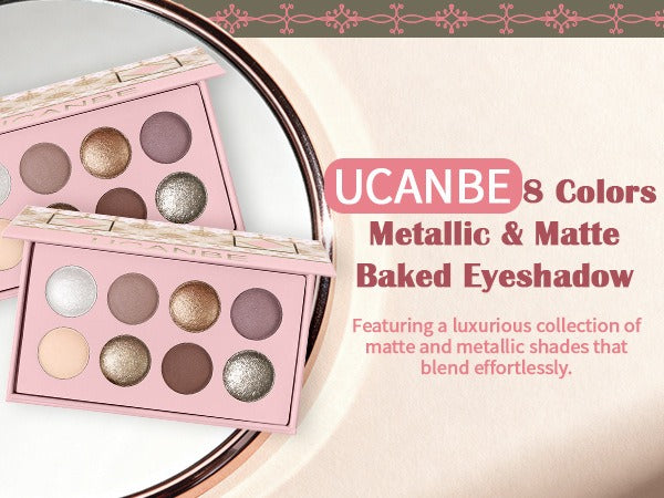 8-Color Baked Eyeshadow 9.5g