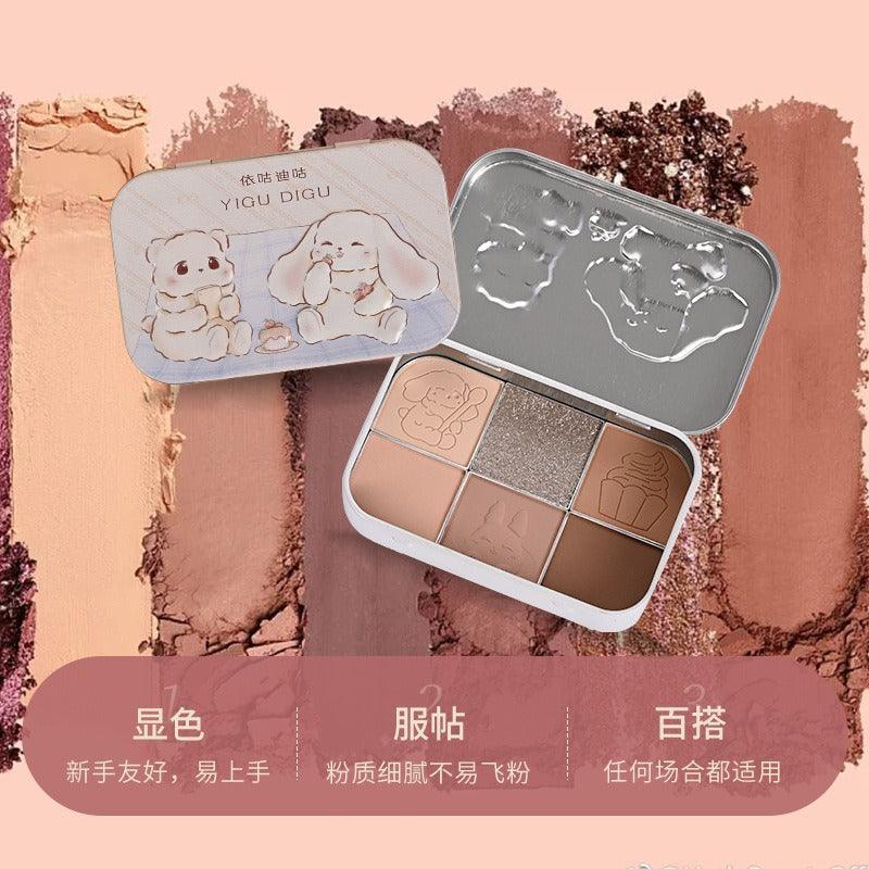 Candy Box Tea Party 6 Colors Eye Palette 18g