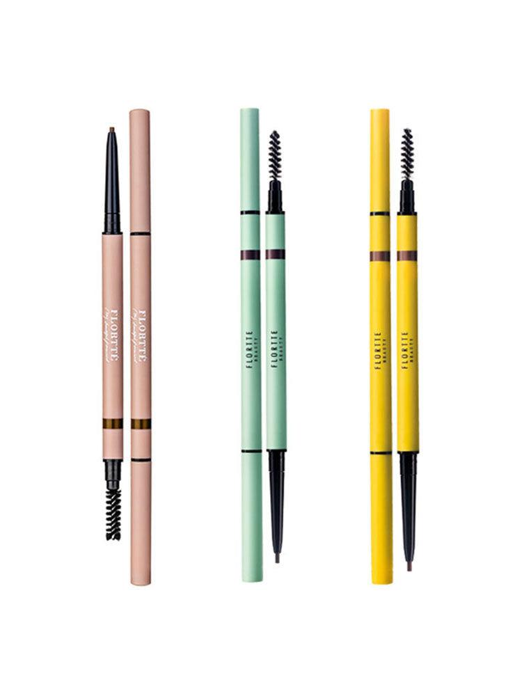 Flortte Dual Ends Eyebrow Pencil for Beginners - Chic Decent