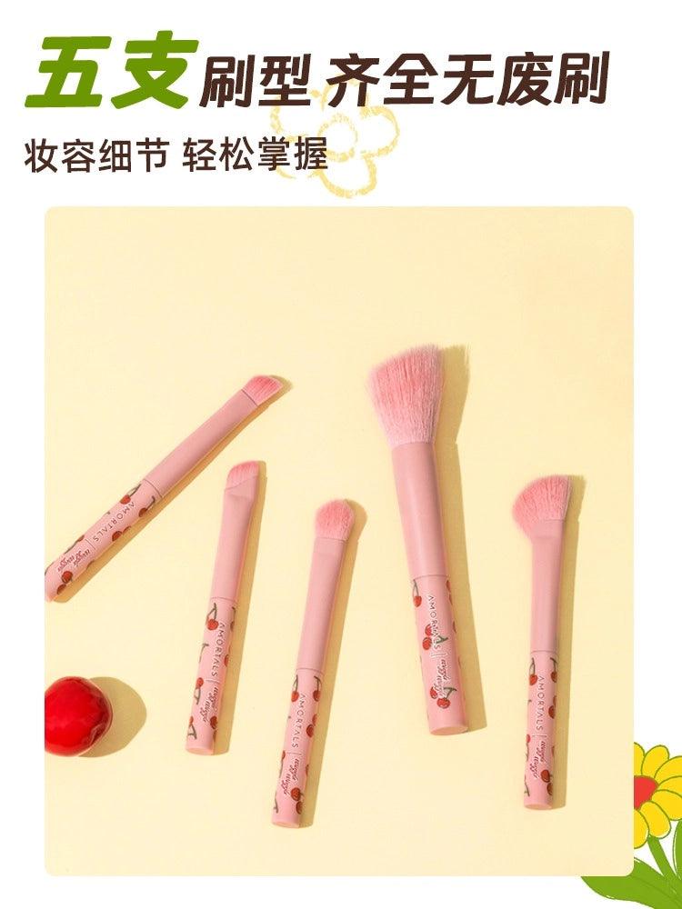 AMORTALS - Wiggle Wiggle Makeup Brushes 5 in Set