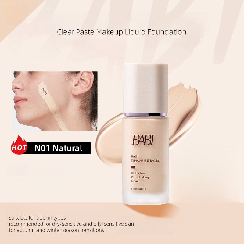 BABI Clear Paste Makeup Liquid Foundation 30g