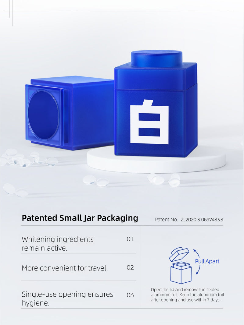 C+ Beauty Whitening Radiance Spot-fading Essence Cream 5g*5