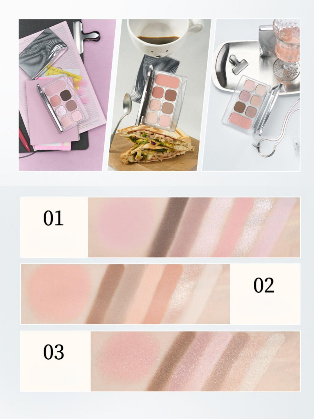 cheeryep - Wandering with Light Makeup All-in-one Face Palette 10g