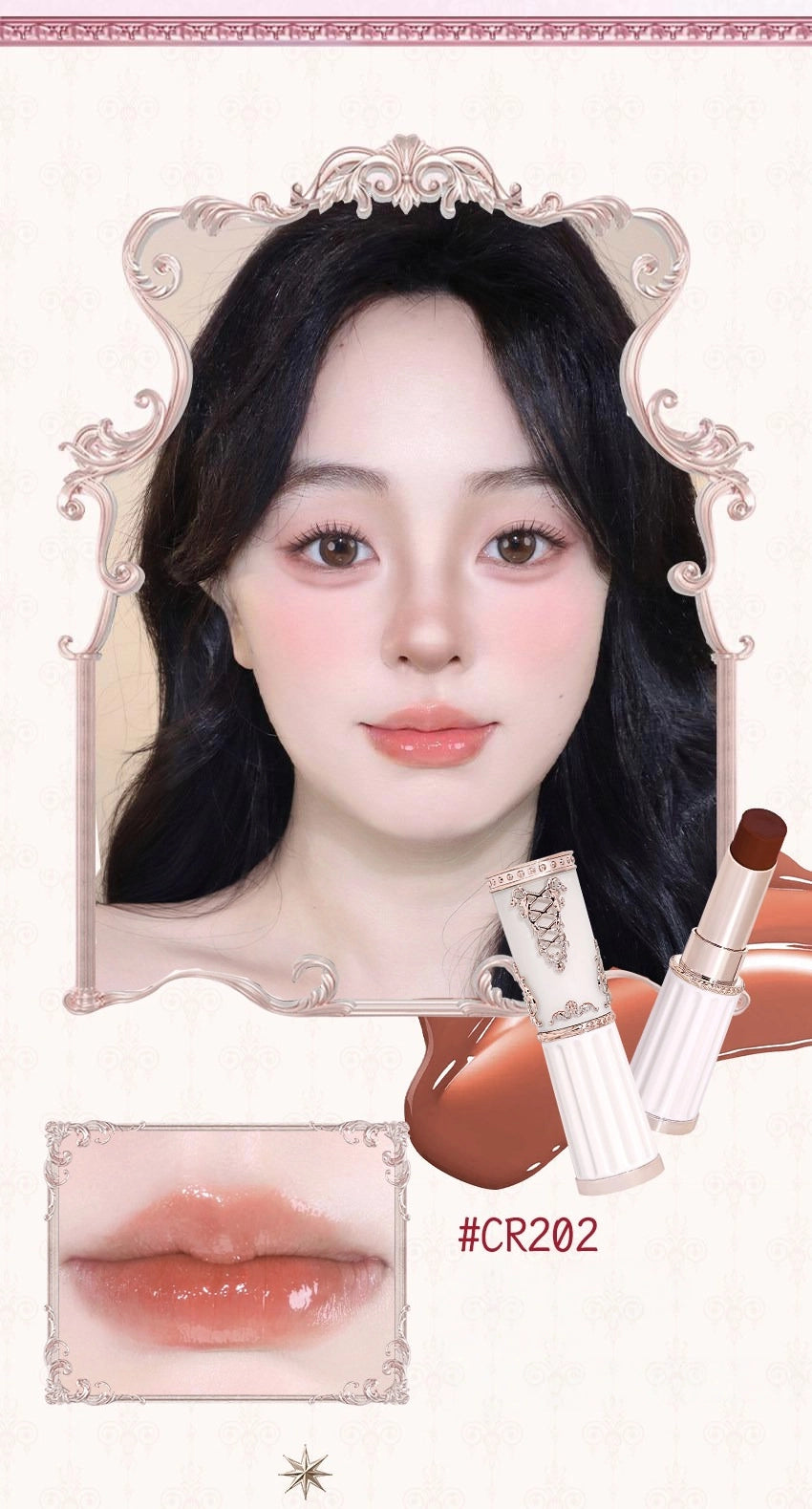 Colorrose - Crystal Mirror-Finish Lip Rouge 3.2g