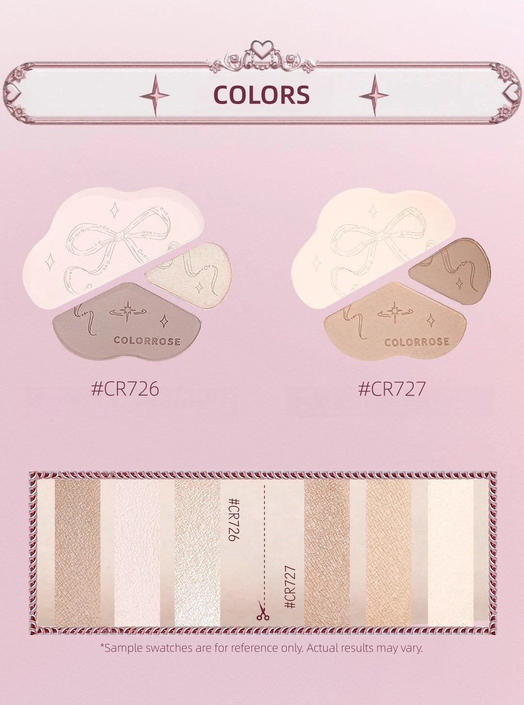 Colorrose - Lighting 3-Shade Contour Palette 9g
