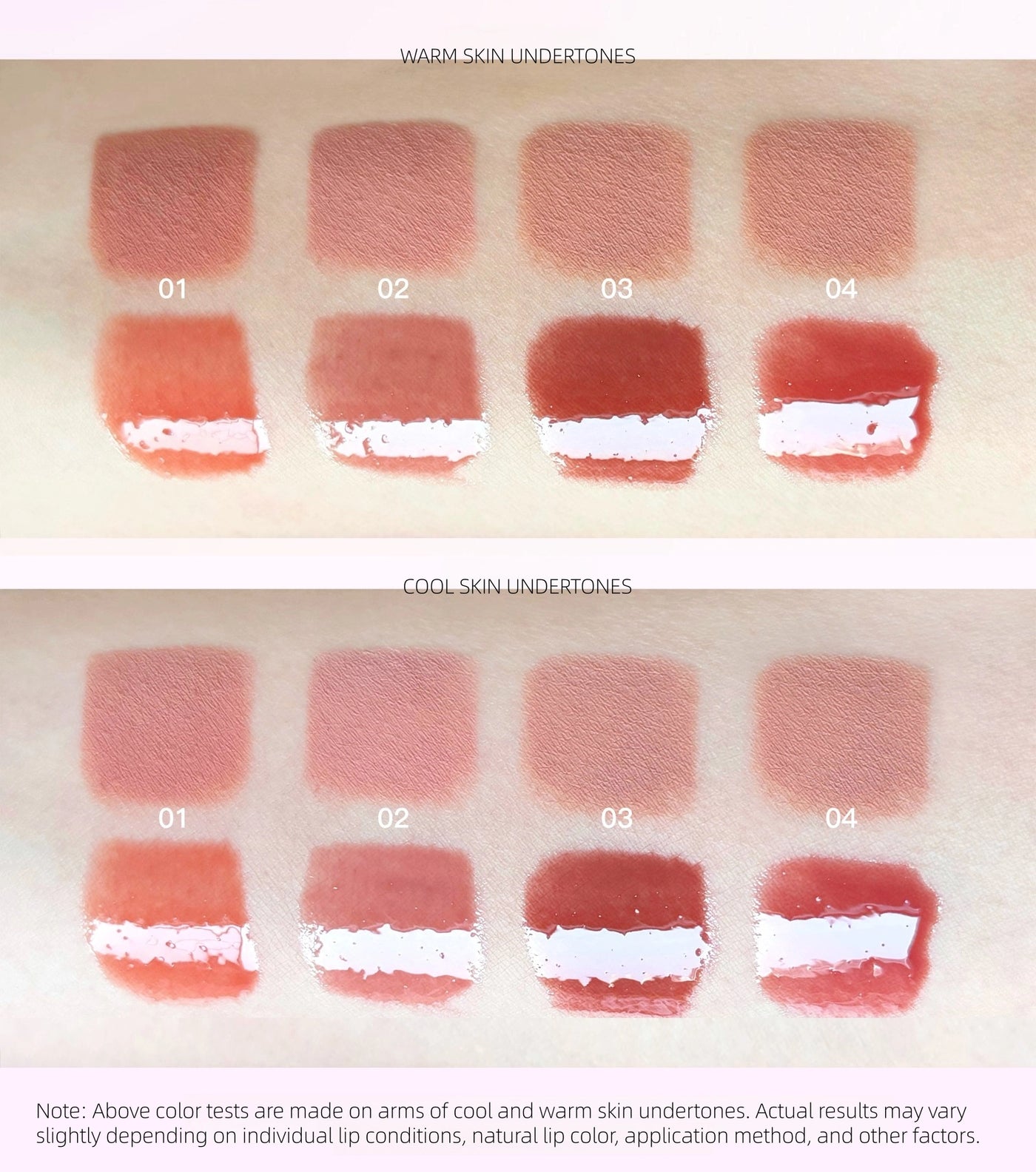 Flortte - Rainbow Bubble Double-Ended Lip Liner n Lip Gloss Pencil 2.8g