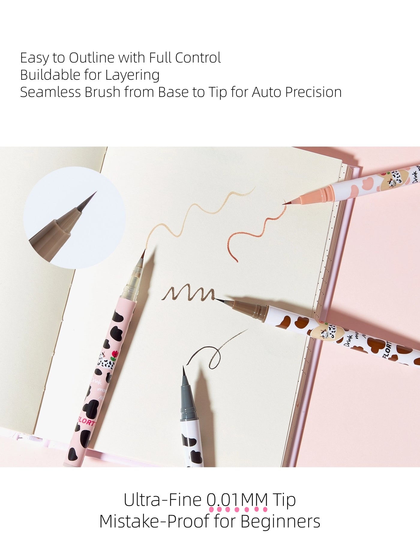 Flortte - Wow So Light Eyeliner 0.55ml