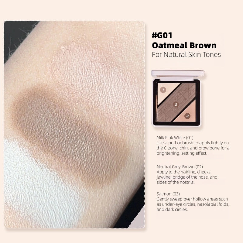 GOGOTALES - Soft Focus Stereoscopic Contour Palette 11.5g