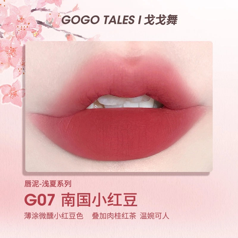 GOGO TALES Thin Mud Gauze Lip Glaze 2.4g