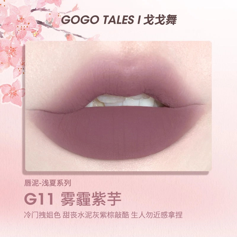 GOGO TALES Thin Mud Gauze Lip Glaze 2.4g