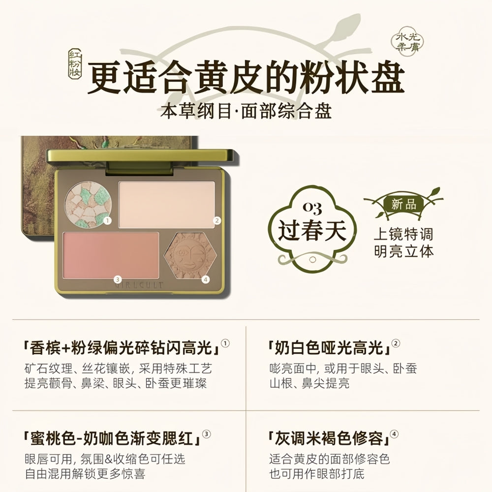 Girlcult Compendium of Materia Medica Complex Face Palette 13g 14.2g