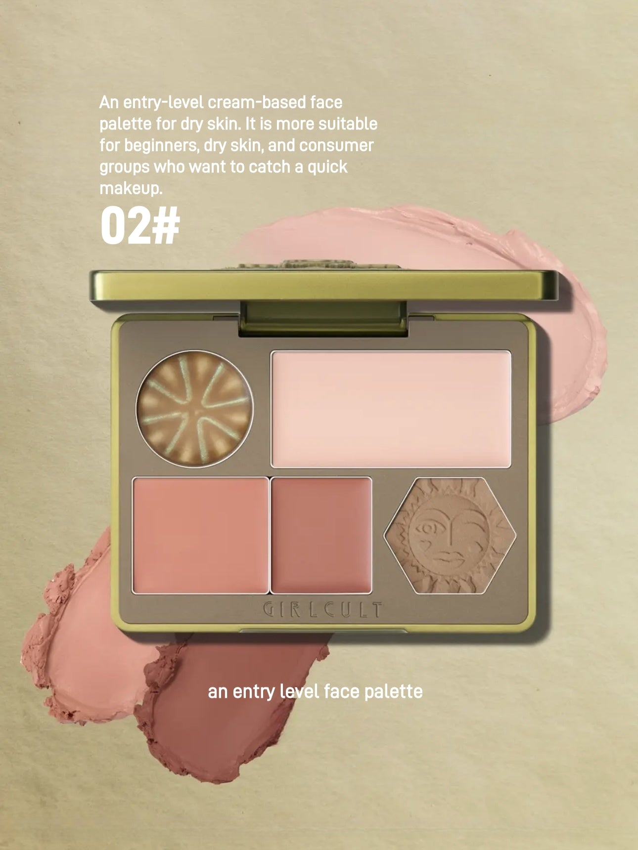 Girlcult Compendium of Materia Medica Complex Face Palette 13g 14.2g