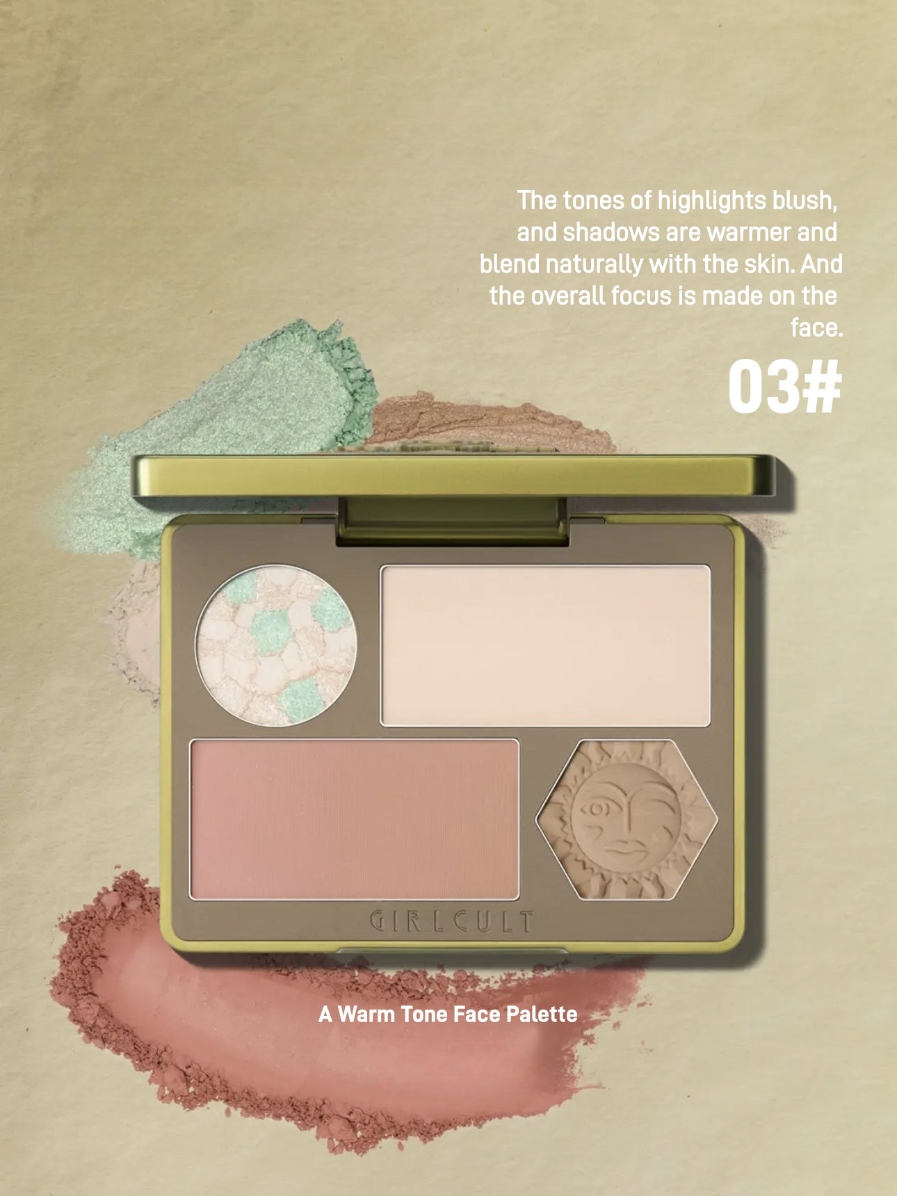 Girlcult Compendium of Materia Medica Complex Face Palette 13g 14.2g