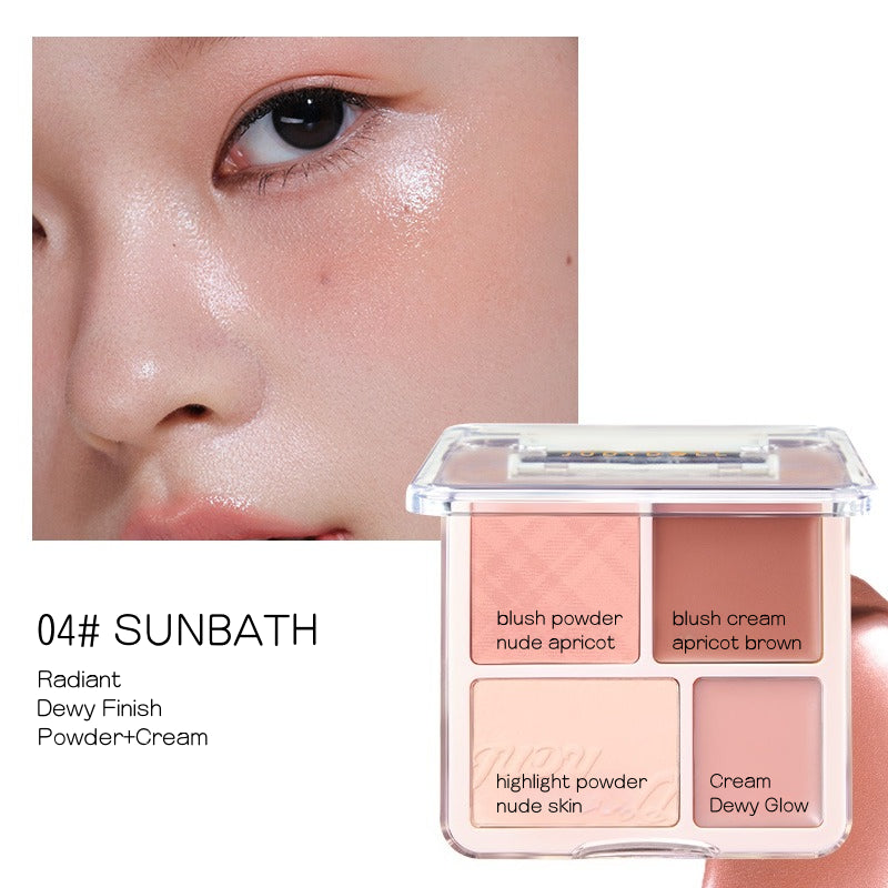 Judydoll Blush N Highlight Palette 9g
