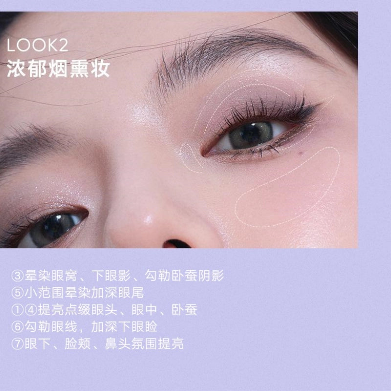 Mood 7 Colors Eyeshadow All-in-one Palette 8.5g