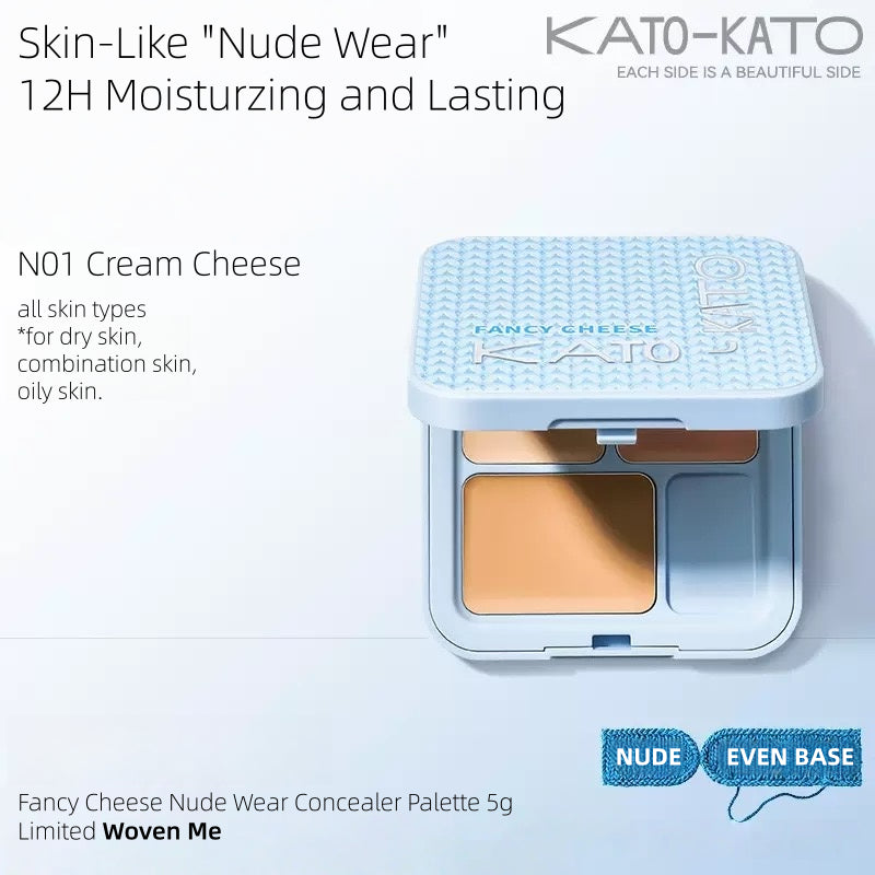 [Woven Me] Fancy Cheese Nude Wear Concealer Palette 5g