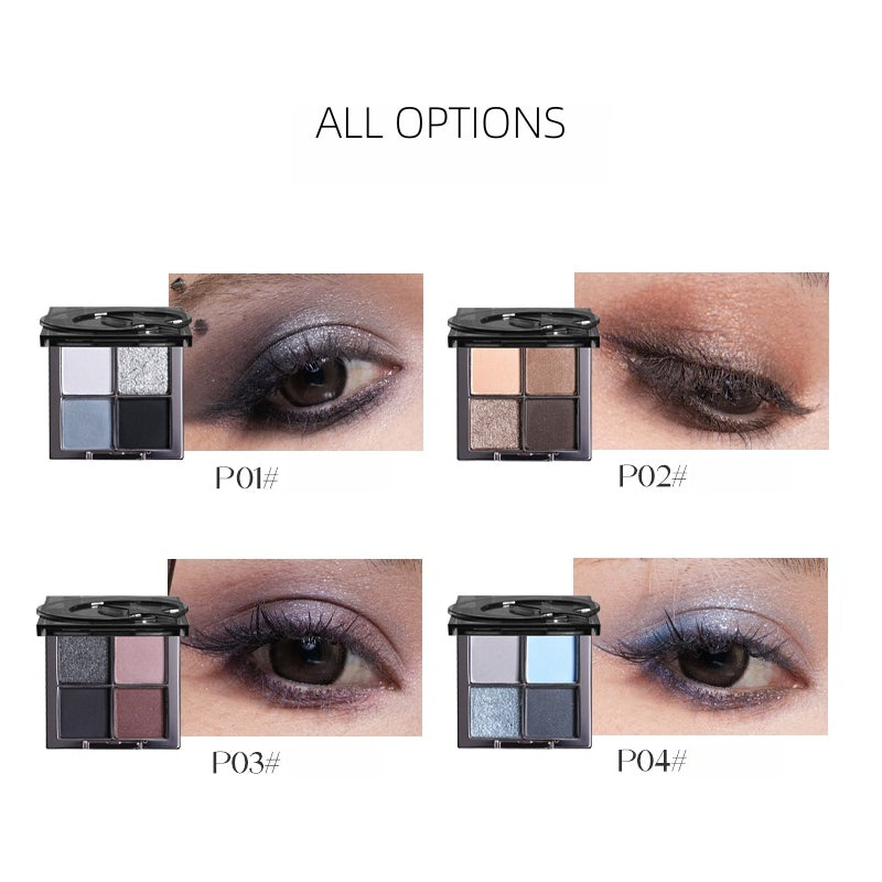 KAXIER - Starry Shattered Light Four-Color Eyeshadow Palette 6g