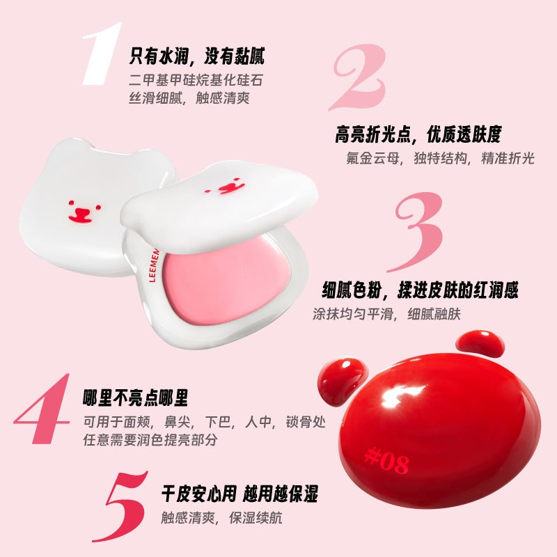 LEEMEMBER Magician Bear Multi Use Cream Blush 4g