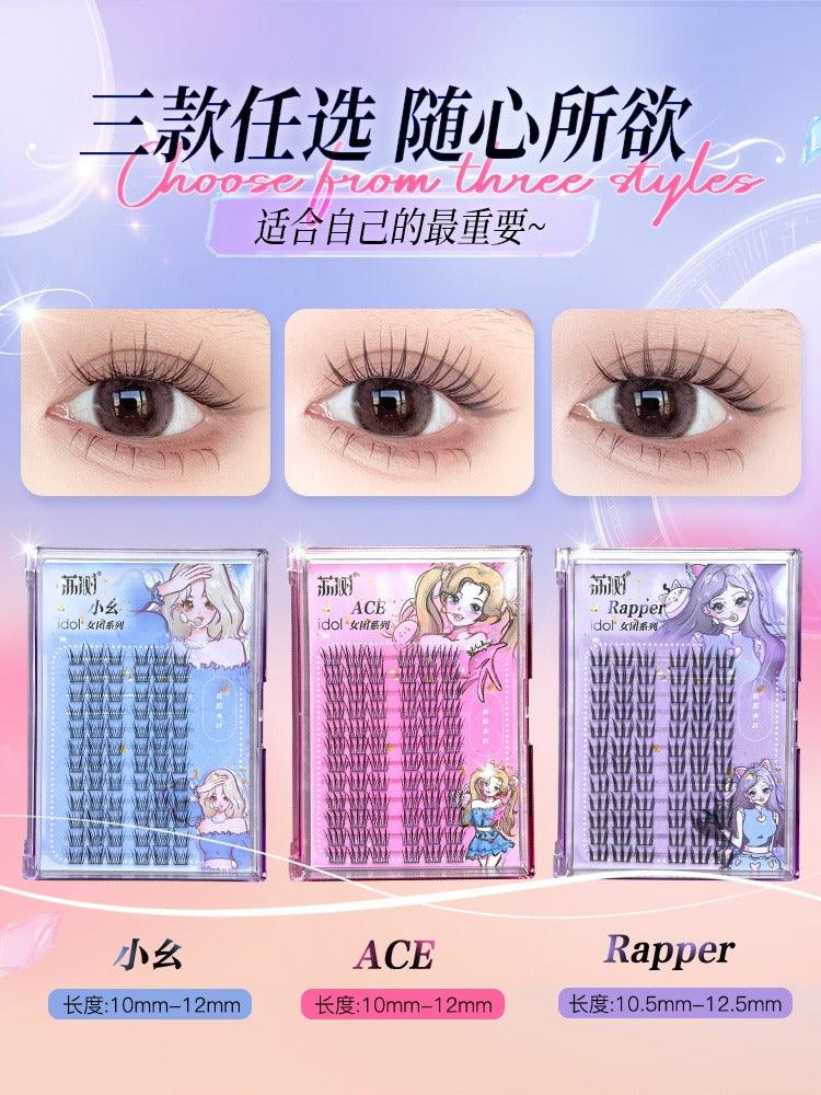 LISHU POP Girls Makeup False Eyelashes 72