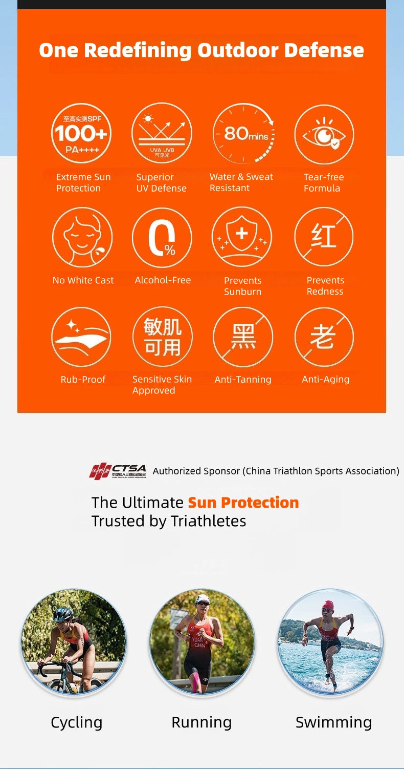 MISTINE - Ultra Protection Clear and Light Sport Water Resistant Sunscreen Milk 40g