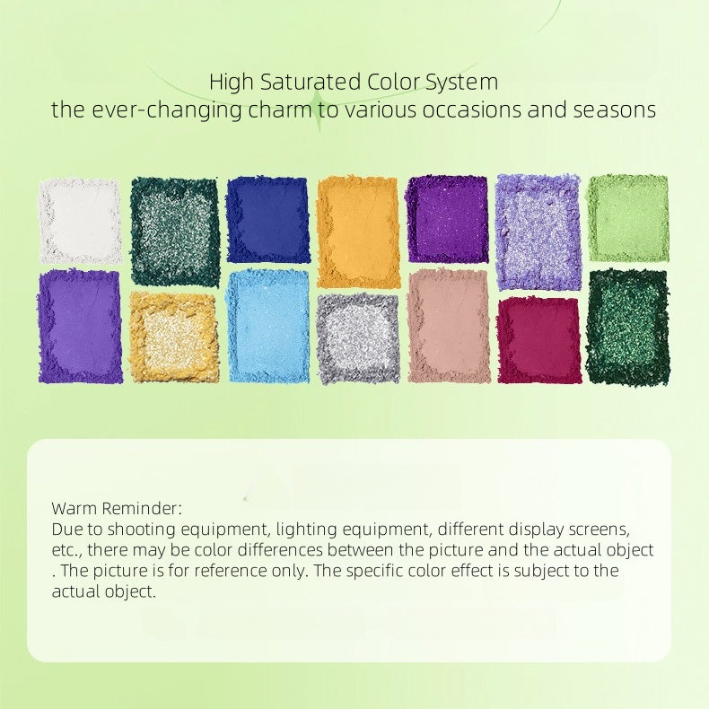 15 Colors Eyeshadow Palette Super Pixel 720mg*15